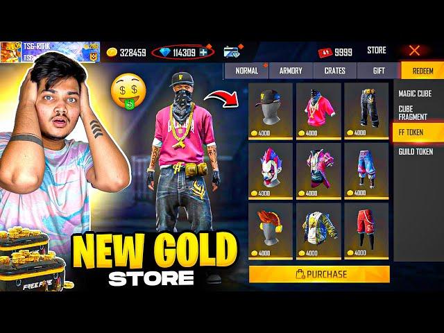 Free Fire All New Rare Bundles In Gold I Got Everything In My I’d NOOB To PRO -Garena Free Fire