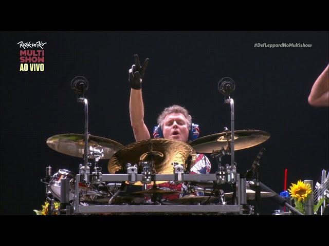 Rick Allen Drums Solo - Rock in Rio 2017 - 1080p - PRO-SHOT