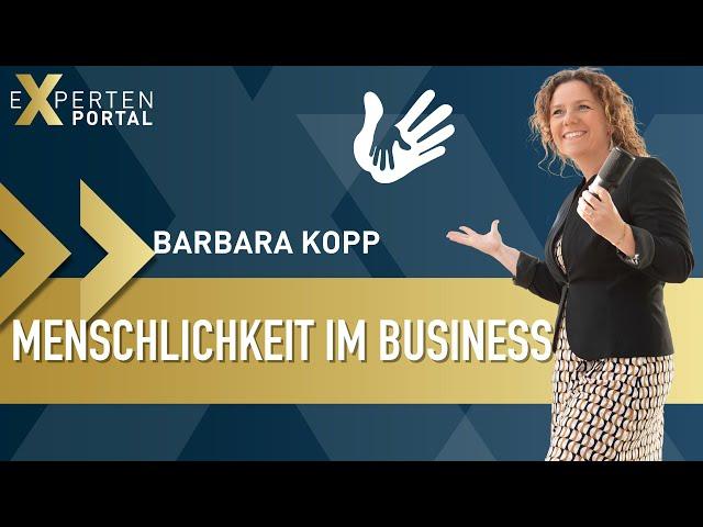 Barbara Kopp // Expertin für Unternehmenskultur // Expertenportal // Interview