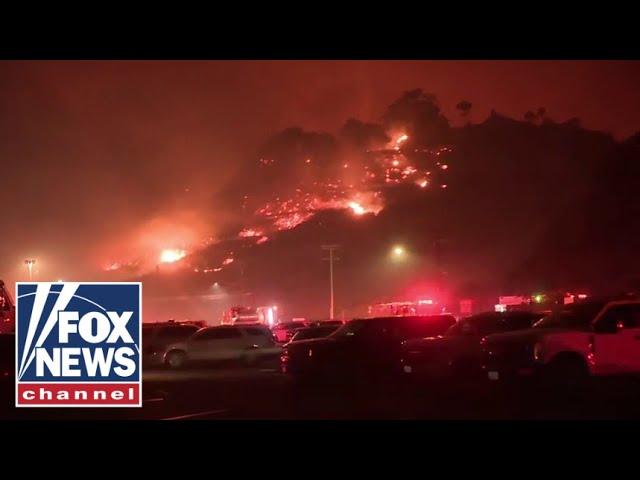 BREAKING: Wildfires rage through Los Angeles