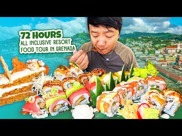 72 Hours Eating at ALL INCLUSIVE Resort in Grenada