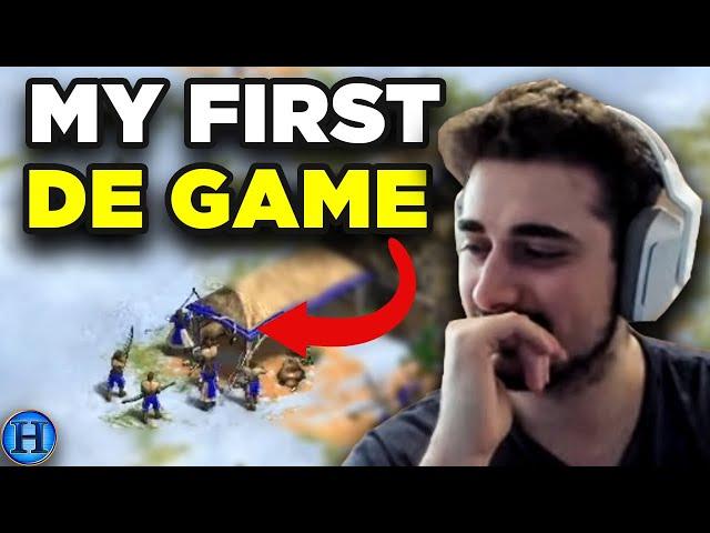 Reacting To My First 1v1 Game on AoE2 DE