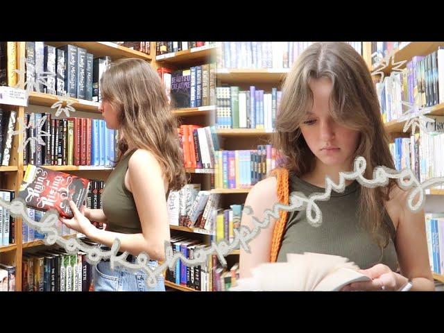 COME BOOK SHOPPING WITH ME! + a book haul