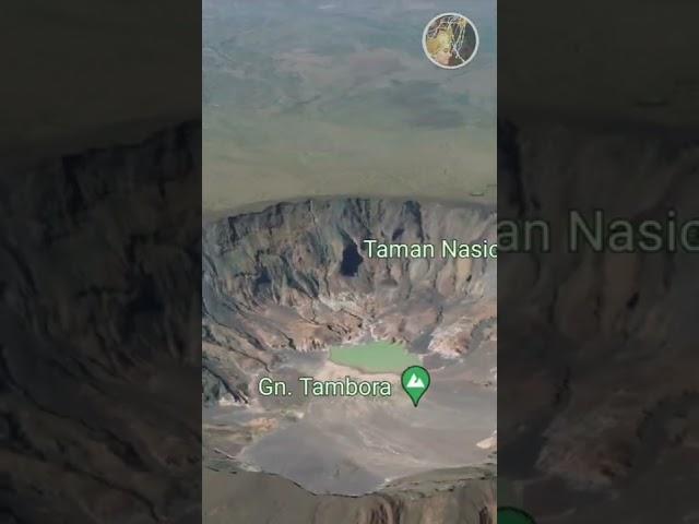 Dahsyatnya Letusan Gunung Tambora | The Indonesia Adventure #short