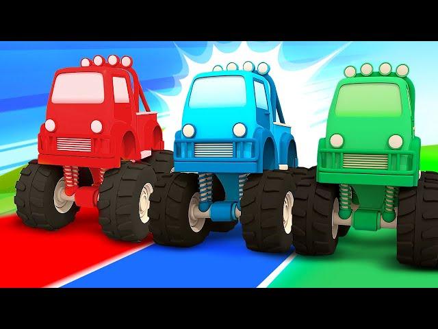 Helper Cars & Big Wheels. Cars for kids & Street vehicles. Car cartoons for kids & new episodes.