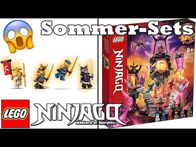 Lego Ninjago Sommer 2022 Welle  | Crystalized Sets  | Lego Ninjago Deutsch