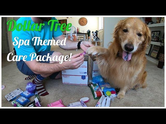 Dollar Tree Spa Themed Military Care Package | Oshies World