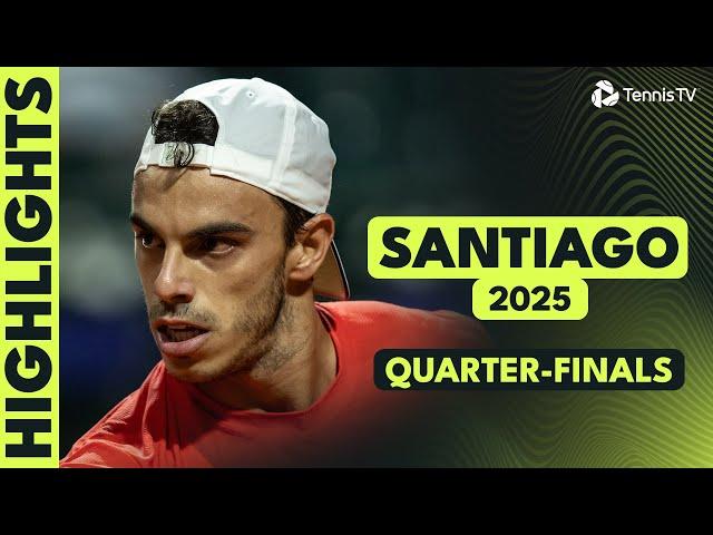 Cerundolo & Etcheverry Battle; Baez, Djere, Coria Feature | Santiago 2025 Quarter-Final Highlights