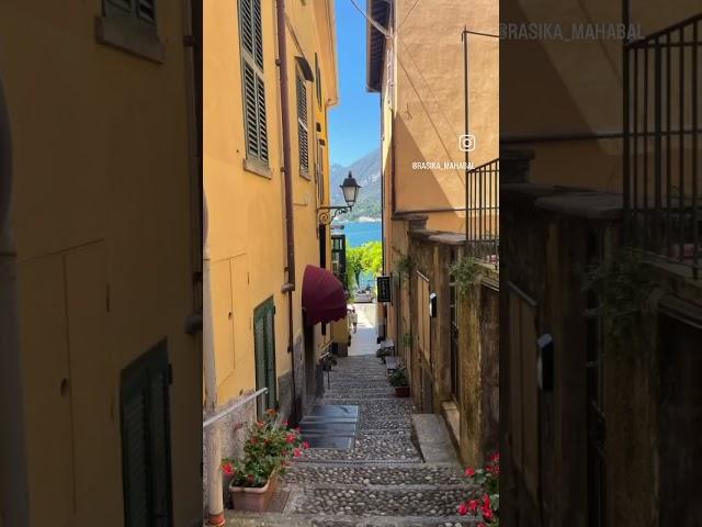 Lake como, Bellagio, Italy #shorts