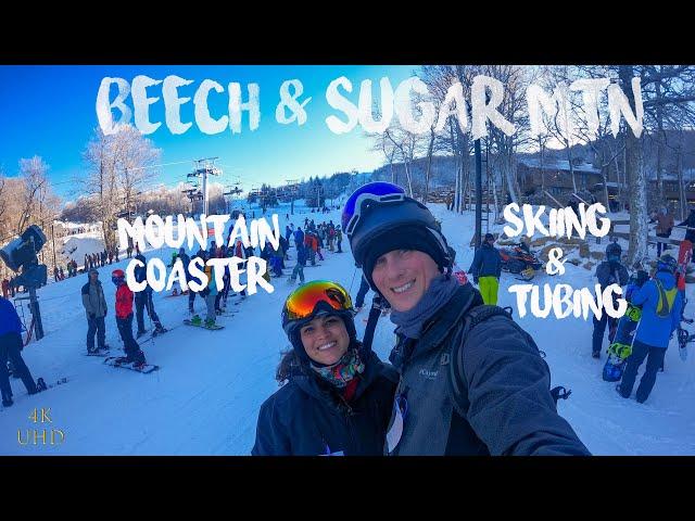 Skiing Beech Mountain & Tubing Sugar Mountain || Tips for planning a trip to the area and what to do