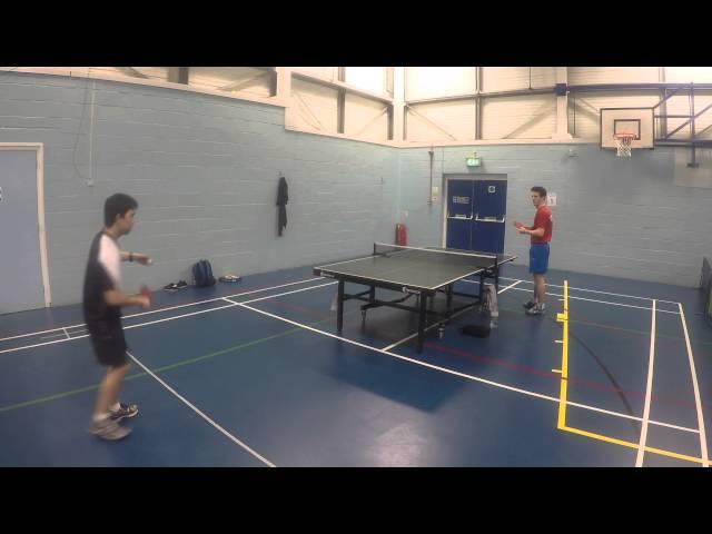 Sherwin Remata and  Nial Cameron Practice Match at Moberly