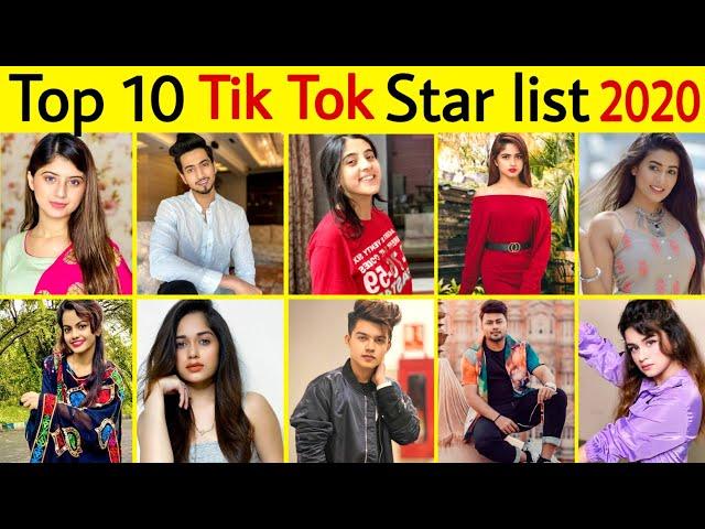 Top 10 Tik Tok Star In India 2020 || Best Tiktok Star In India || No. 1 tik tok star || Tik Tok Star