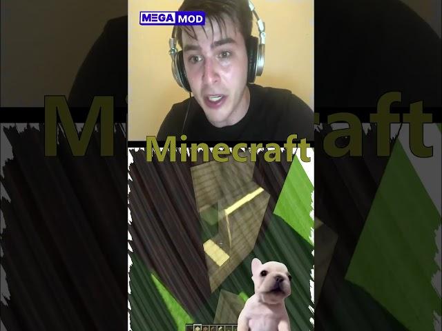 Lightweight Mega Mod vs. Difficult Minecraft: Comparing Modes #minecraft  #shorts  #megamod