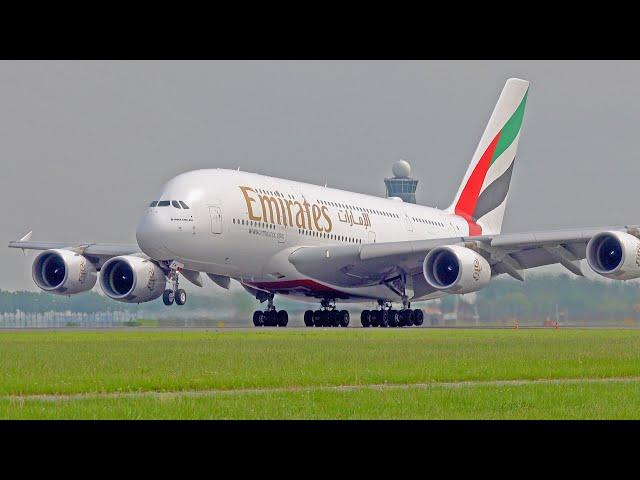 AIRBUS A380 The World's Largest Passenger Jet! Landings & Takeoffs | Airbus A380 Compilation