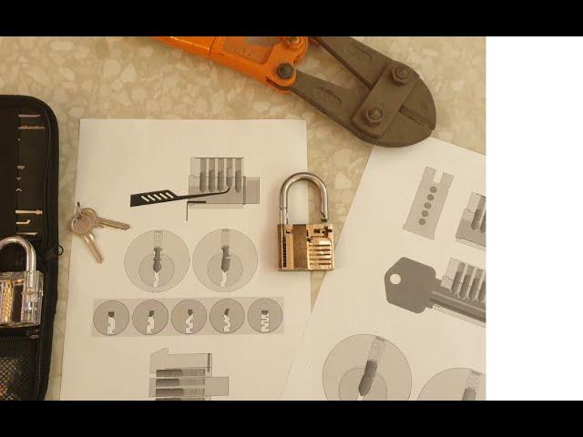 #333 APRIRE LUCCHETTI SENZA CHIAVI e SERRATURE VARIE - Lock picking