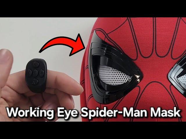 Spider-Man Mask - What Each Button Does (Ring Eye Control Breakdown)