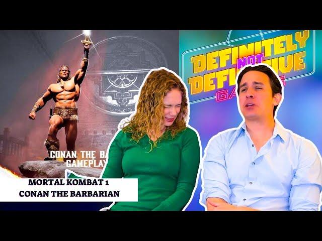 MK1 Conan the Barbarian Gameplay Trailer Reaction