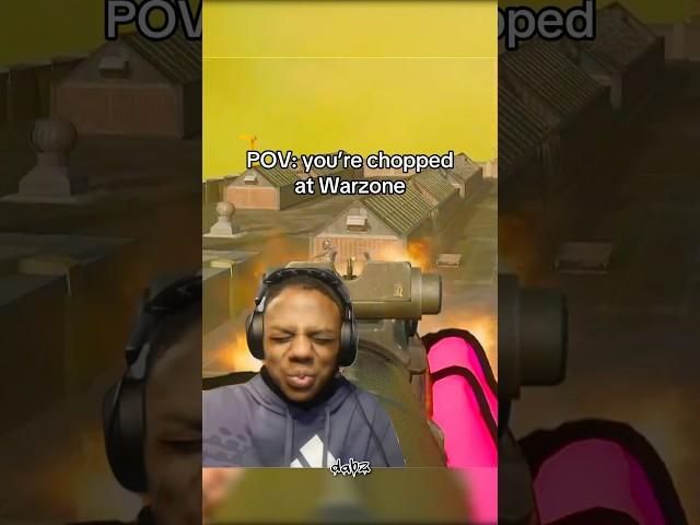 When you’re CHOPPED in Warzone #callofduty #warzone