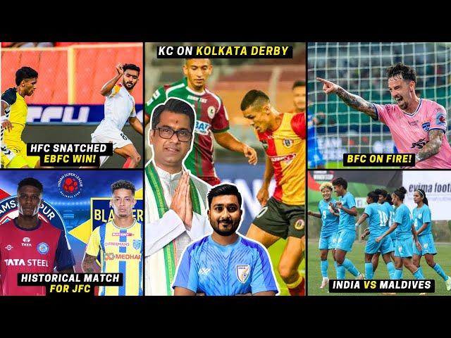 Kalyan Chaubey on Kolkata Derby|BFC's thriller win against CFC|HFC snatched EBFC Win|JFC vs KBFC