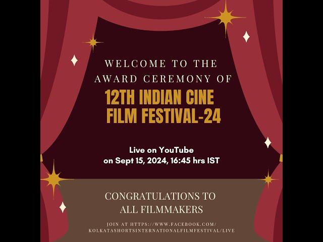 Award Ceremony; 12th Indian Cine Film Festival-24 #miniboxoffice #filmfestivals