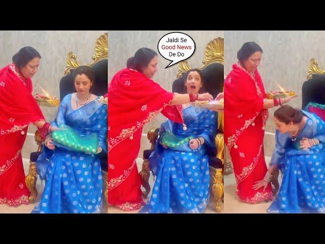 Ankita Lokhande Mother In Law Demand A Baby From Her - Cute Video