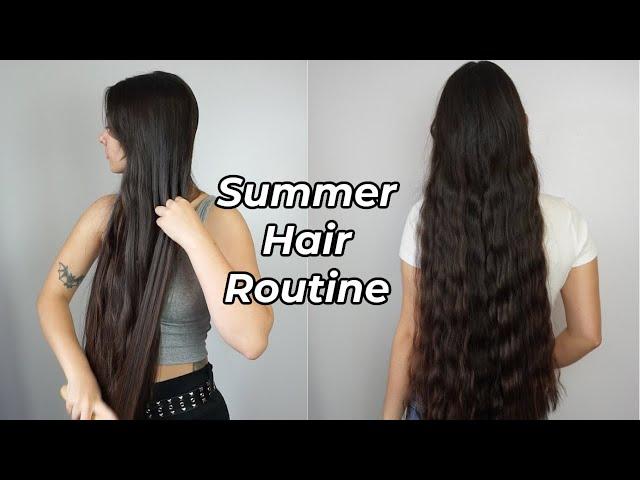 Summer Hair Care Routine 