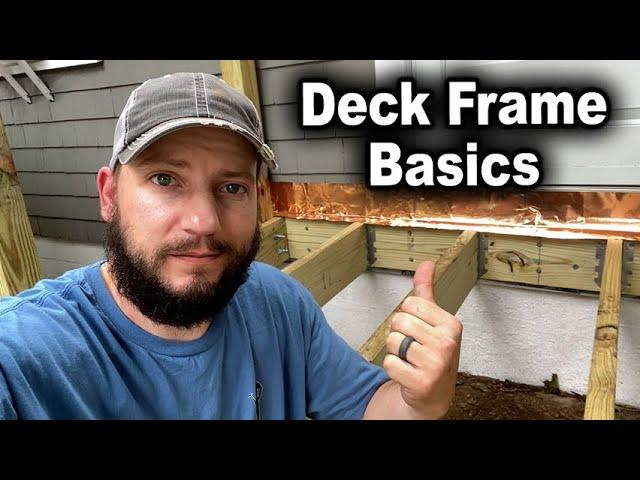 Deck Frame Basics | How I Framed My 4 x 8 Foot Deck