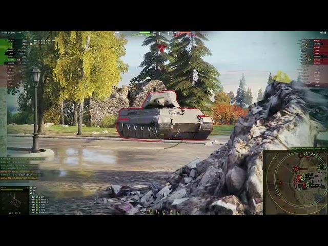 T54E1 is Trying to use its Machine Gun Effectively • WoT Replays