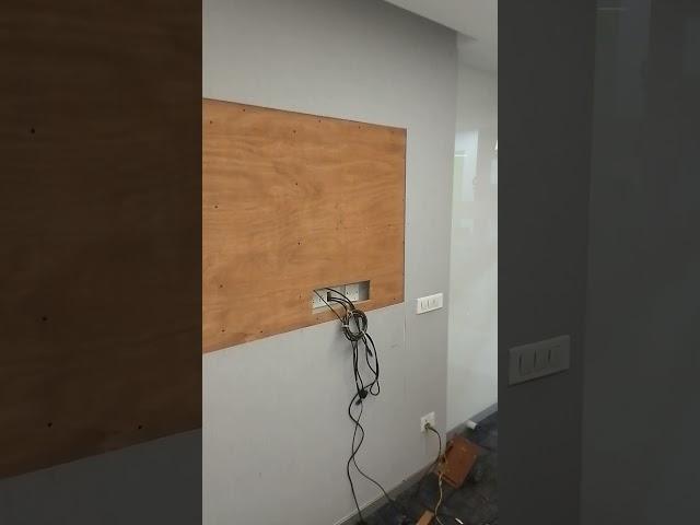 36"+65" #Tv penal #woodworking