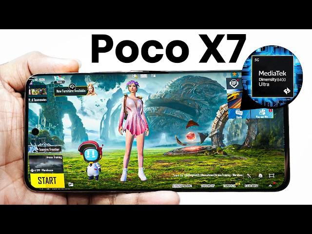 POCO X7 - BGMI Test | BGMI 3.5 Update