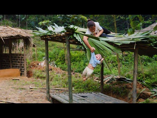 FULL VIDEO; 15 year old single mother builds a farm with her children, Triệu Thị Hiền