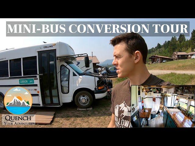 $30,000 MINI-BUS CONVERSION TOUR | From 13 Passenger Shuttle Bus