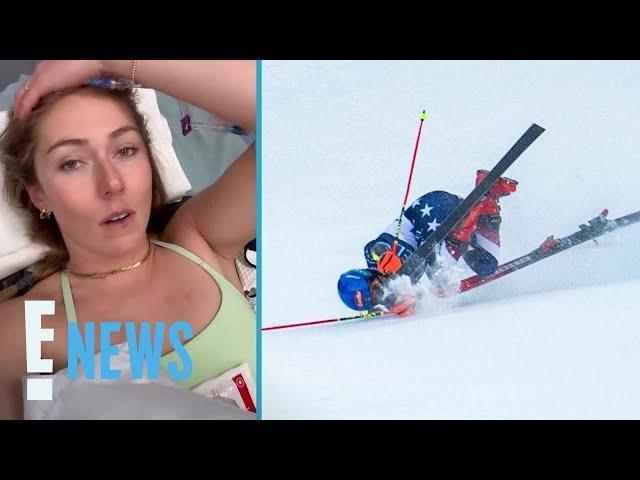 Skier Mikaela Shiffrin Says She Was "STABBED" in Crash at World Cup Competition | E! News