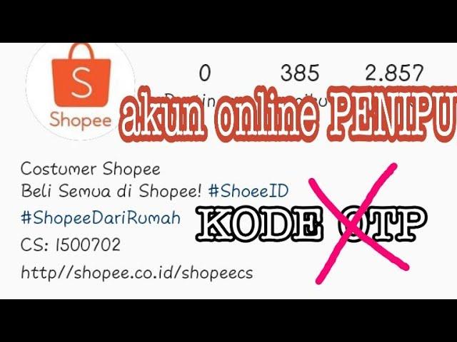 Penipuan online lewat DM Instagram | ONLINE SCAM VIA DM INSTAGRAM | Shopee Indonesia | #shoeeID