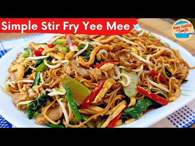 Simple Stir Fried Yee Mee Recipe