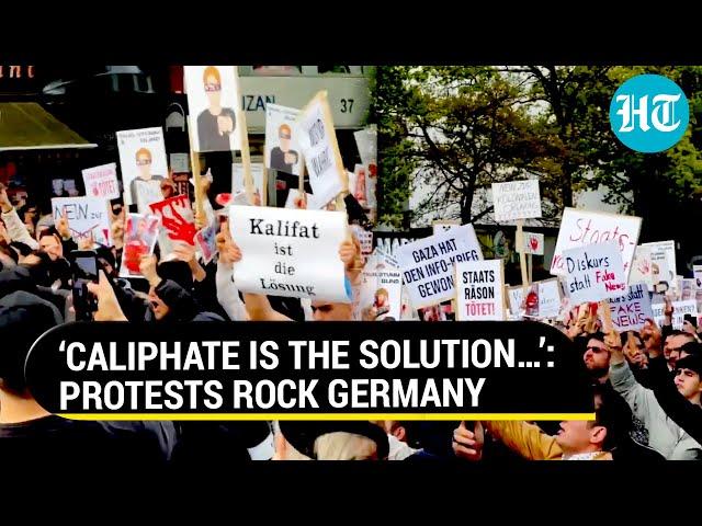 ‘Islamic State In Germany…’: Thousands Storm Streets Of Hamburg Amid Israel-Hamas War