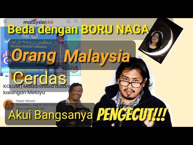 Eps 117. Beda dengan BORU NAGA, Orang MALAYSIA Cerdas, Akui Bangsanya PENGECUT @winwannur