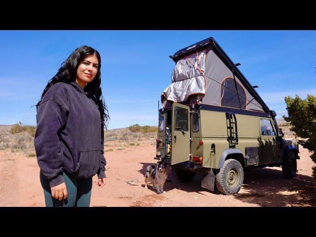 Stealth Truck Camping + Off-Roading in Moab | + I Got a New Dog!