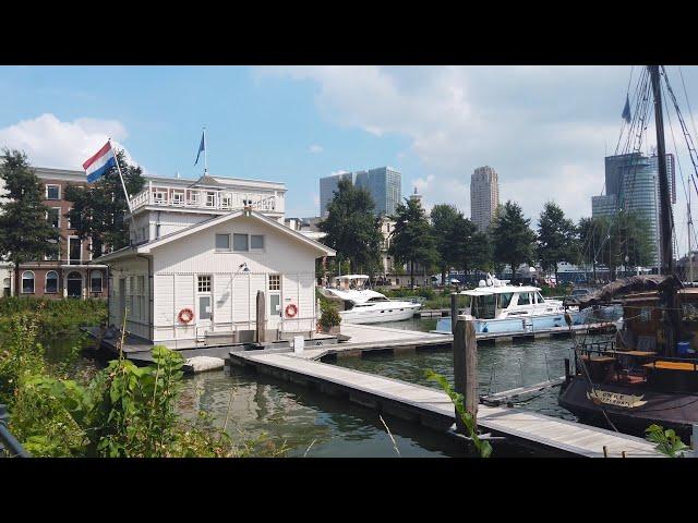 Summer Walk in Rotterdam ️ | Centre | The Netherlands - 4K60