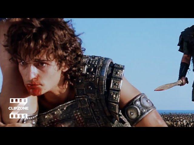 Troy | Menelaus and Paris Fight for Helen of Troy | ClipZone: High Octane Hits