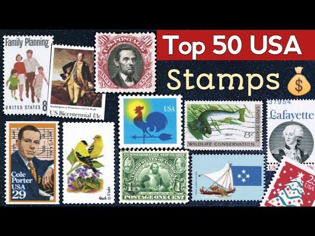 Most Expensive Stamps USA - Part 17 | Rare Modern & Classic Stamp Collection