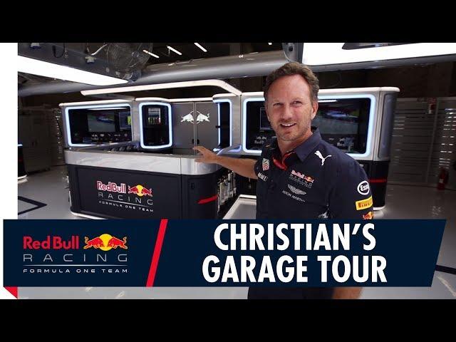 Christian Horner's Red Bull Racing Garage Tour