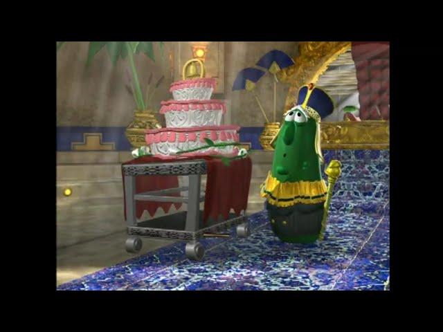 VeggieTales Esther, the Girl Who Became Queen (2000) A Piano on My Cake WTF Boom