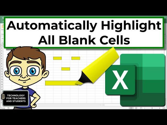 Highlighting Blank Cells in Excel