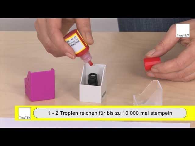 TimeTEX Farbe für Siebdruck-Stempel