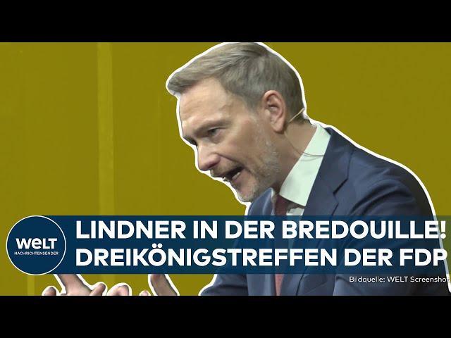 STUTTGART: Dreikönigstreffen - Für Christian Lindners FDP geht es bei der Wahl 2025 um alles