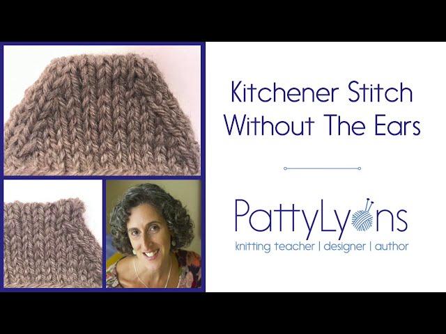 Kitchener Stitch Without the Ears