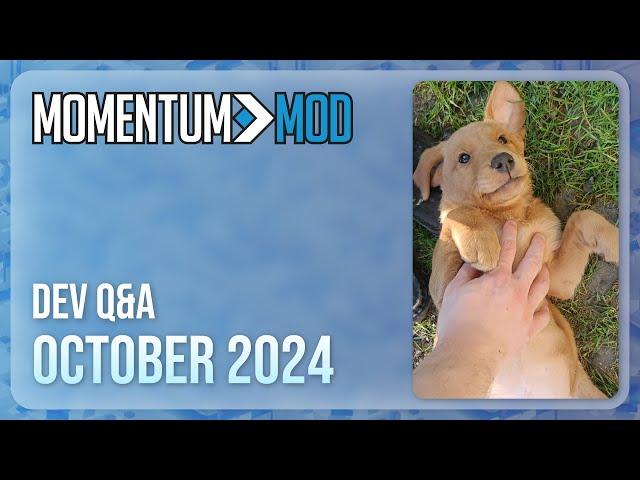 Momentum Mod Team Q&A #43 (October 2024)