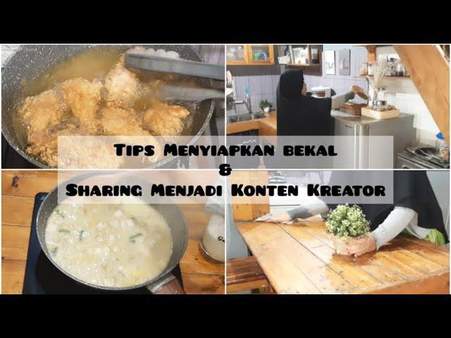 Dailyvlog || tips menyipakan  Bekal dan sharing menjadi konten kreator | Ummi Neni Channel