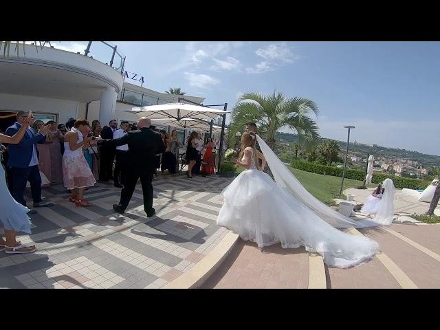 Arrivo al Ristorante con Accoglienza Musicale Esterna - Plaza Vasto - Francesco Barattucci Showman